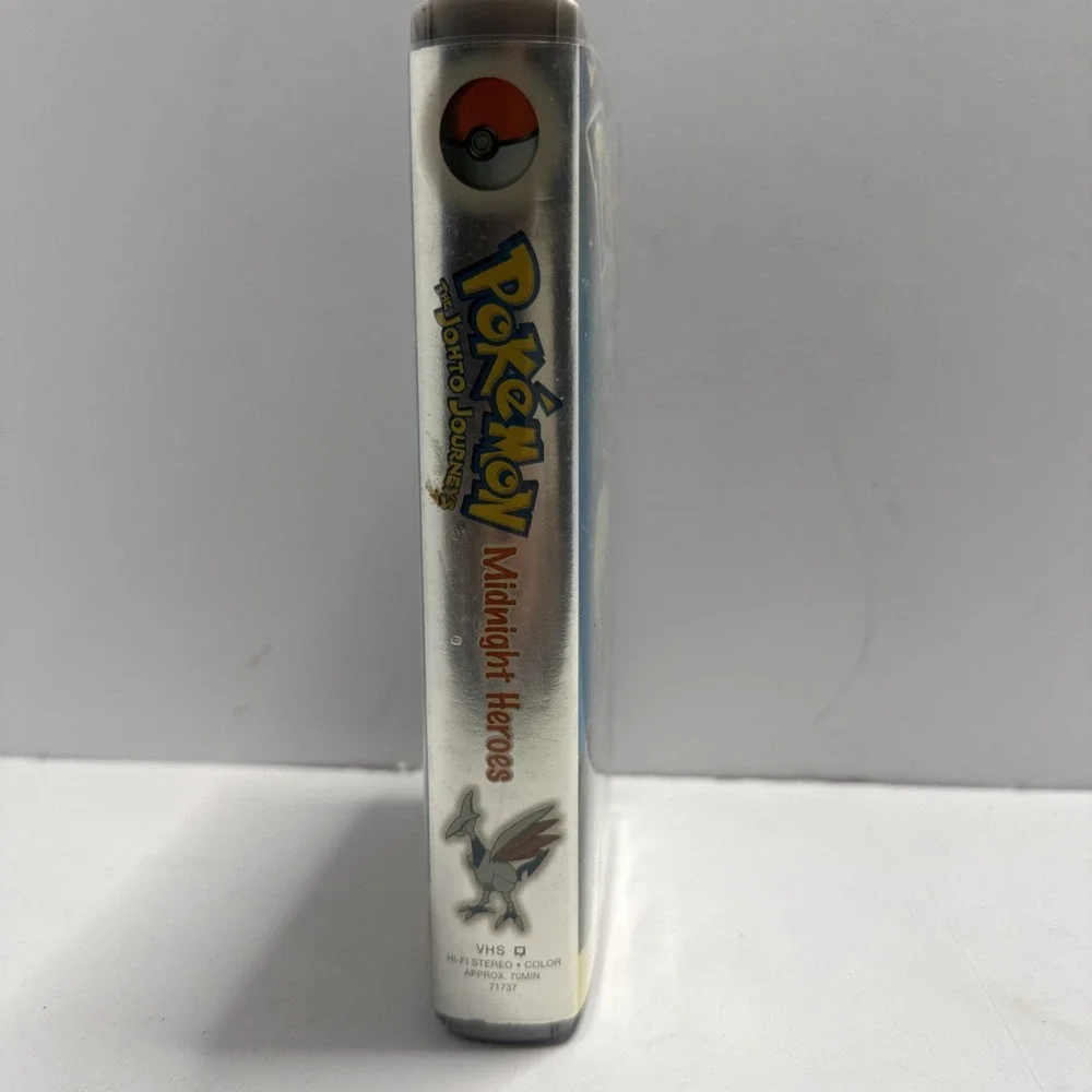 Pokemon Vol. 50: The Johto Journeys - Midnight Heroes  - VHS, 2002 - Tested